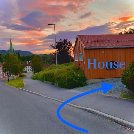 トロンハイム Private House-Terrace-Garden -Parking-Wifi-Smarttvヴィラ エクステリア 写真